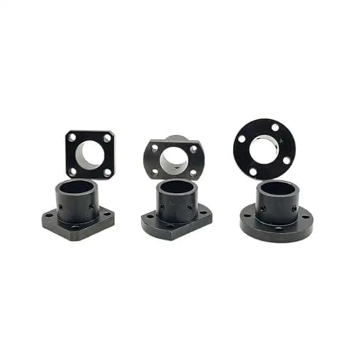 Brida plana redonda de acero 45 para soporte de eje ovalado de 10mm premium