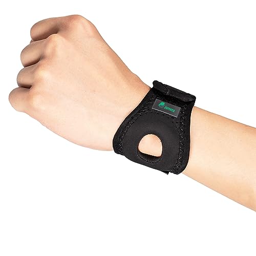 Jomeca Wrist Brace For Tfcc Tears, Wrist Band With Ring Pad For Ulnar Sided Wrist Pain, Druj Instability, Support Repetitive Wrist Use Injury, Fit Right & Left Hand (S/M) #TOP2