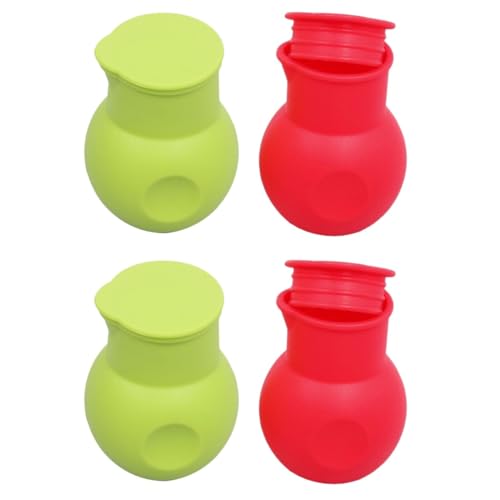 NAMOARLY 2sets Sauce Milk Microwave Baking Pot Milk Butter Warmer Pot Silicone Melting Melt Butter Tool Baking 2pcs*2