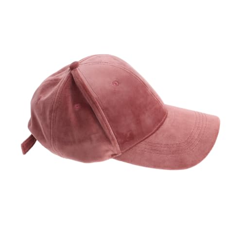 Casquette de baseball en velours ajustable et confortable pour le plein air