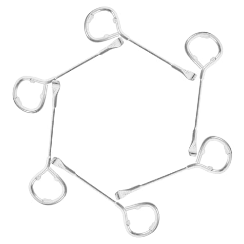 NUOBESTY 6pièces Ouvre-boîte De Peinture Portable Outil pour Pots De Peinture Ouvre-Bouteille De Bière Multifonctionnel Clé à Bidon Ouvre-Couvercle De