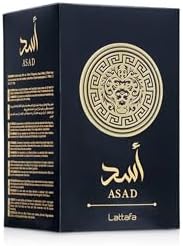 Lattafa Perfumes Asad for Unisex Eau de Parfum Spray, 3.4 Ounce - 2
