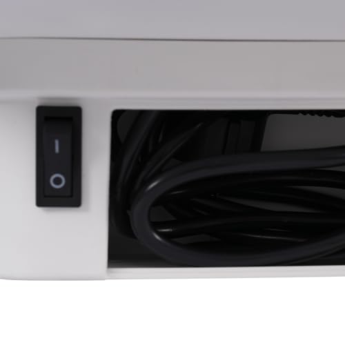Intelligent Steam Press,1600W Digital Steam Press with Multiple Fabric Settings Steam Iron Press with Touch Screen Temperature Ranges 194-392 ℉,4Minutes Fast Heating 42 Steam Outlets (White) - Thumbnail 3