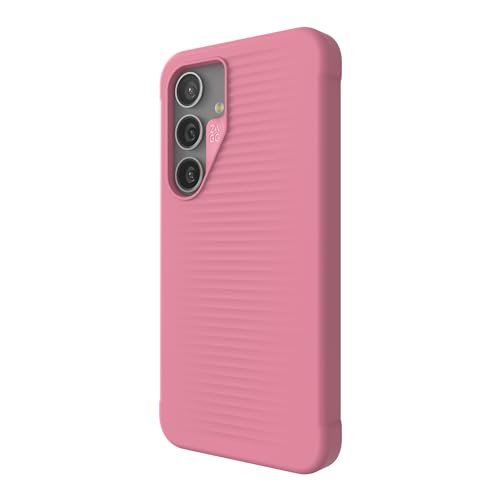 Coque Samsung S24 rose corail ZAGG Luxe ultra fine antichoc