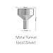 Enslz Frosted Glass Bottle Perfume Atomizer Refillable Spray Empty Perfume Bottle for Men and Women (50ml)