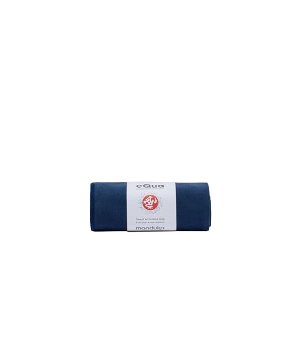 Manduka eQua Hot Yoga Mat Towel - 72" | Instant Moisture Activated Grip | Ultra Soft Microfiber | Quick Dry, Daily Use Ready | Lightweight, Travel Friendly Mat Layer by Manduka - Image 3