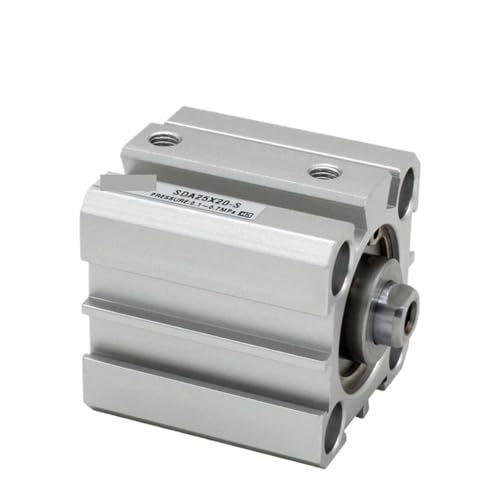 Vérin pneumatique compact SDA12 alésage 12mm haute précision - 2