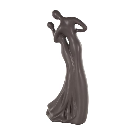 Escultura de Cerámica Personas Bailando 7.3 x 4 x 18.25 pulg miniatura 3