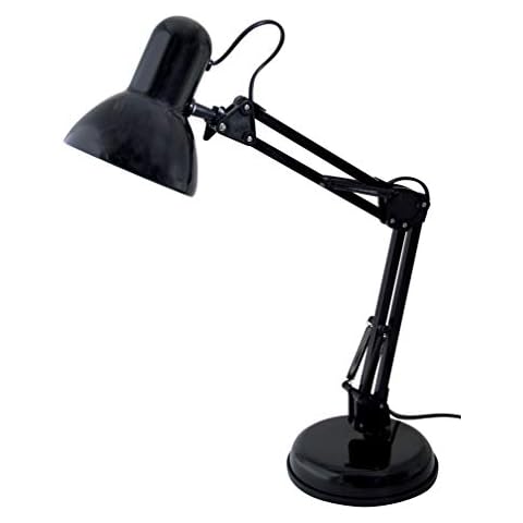 Lámpara de Mesa Velamp Charleston con Brazo Articulado Cover