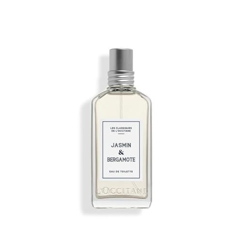 L'OCCITANE Jasmin & Bergamote Eau de Toilette 50ml | Sensual, Fruity & Floral Fragrance | Luxury & Clean Beauty Fragrance for All