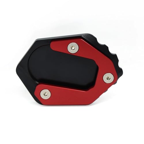 Rallonge de béquille moto F850 GS rouge pour stationner sur terre