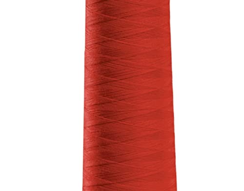 Hilo serger Madeira Poly Rojo, 2000 yardas miniatura 4