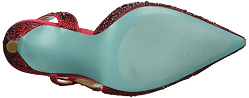 Betsey Johnson Women's Sb-Rocky Pump, Red, 6.5 #TOP3