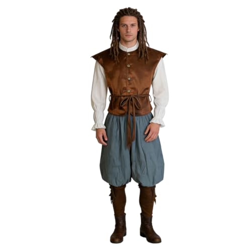 Fini les déguisements fragiles avec ce costume de la Renaissance homme complet