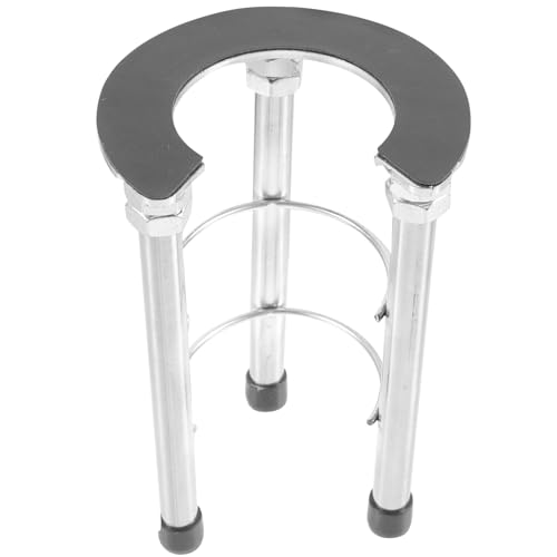 TINEASUR Support D'évier Sous Plan En Acier Inoxydable Ajustable 16-26 Cm, Robuste Et Anti-perforation, Pour Lavabo La Cuisine Et Salle De Bain, Installation Sans Perçage
