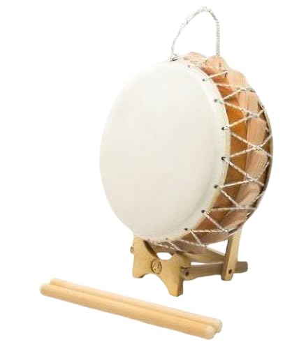 [福盛堂][専門職人が魂を込めた逸品]牛革 9.5寸 くさび太鼓