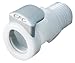 APC17006SH - 3/8" in Line Hose Barb Body (Female Connector) - APC Series 1/4" Flow, Quick Disconnect Coupling, Colder Products Company - Pack of 25