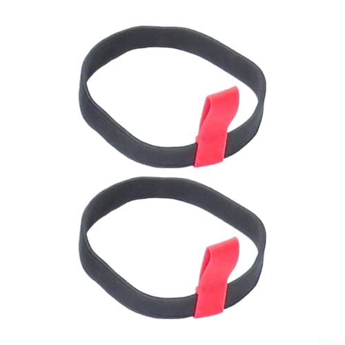 Yhenlovtt Schnorchel-Tauchzylinder für Bandbefestigung, elastisch, 12 l und Gurte, Stage-Flaschen, hochelastische Schlauchringe, 6 l, mit PP-Griff für Taucher, 2 Stück