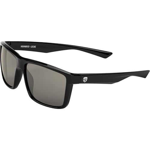 Highway 21 Locke Sunglasses Black Oleophobic Hydrophobic Coating