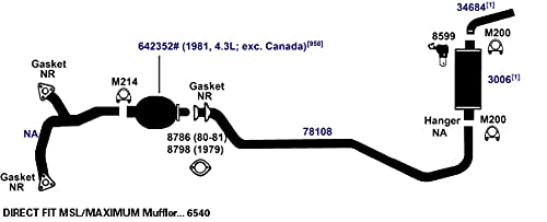 Image of AP Exhaust Products 4948 Catalytic Convertor Air Tube