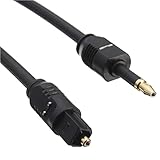 Cabo Óptico Spdif Toslink 3.5mm - Amazon Alexa Echo studio 2m