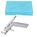 PENIKOKO Kit Portátil de Perforadora de Orejas de Acero Inoxidable Herramienta y Antialérgica para Perforación Rápida Pendientes Diseño Resistente y Fácil de Usar para Profesional y