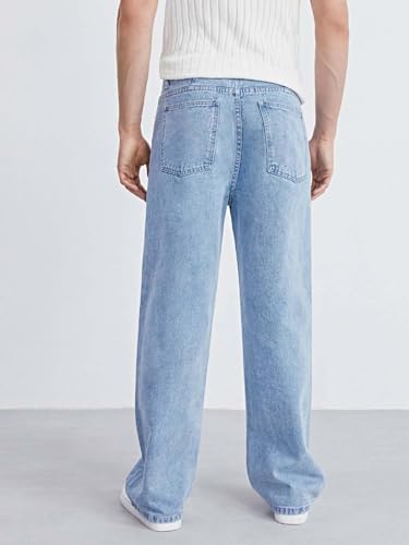 Image of KOTTY Men's Straight Fit Jeans - Classic Denim with Comfortable Fit, Durable Fabric, and Timeless Style