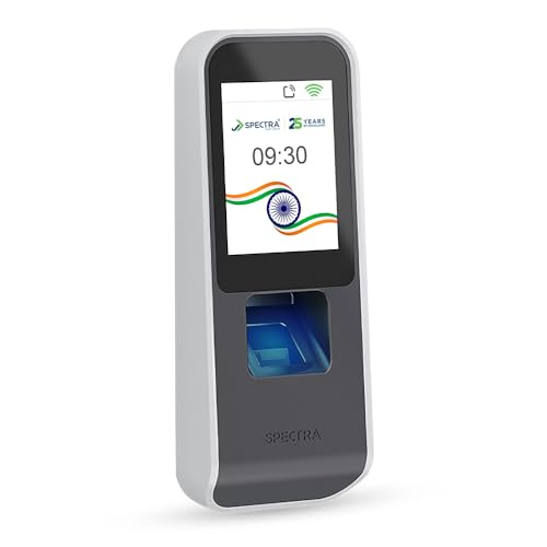 Image of 'Made in India' Cloud Based Biometric Attendance & Access Control Machine - Biot - with WiFi, Bluetooth, Integrated Payroll, Sync via Mobile App, Plug & Play Installation for Small Businesses
