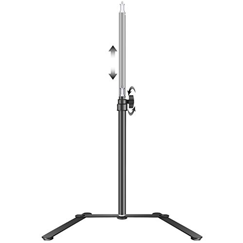 Neeewer Tisch Lichtstativbasis für LED-Feld und Ringlicht, 15,4-27 Zoll Einstellbare Halterung für Make-up, Selfie, Live… – Bild 5