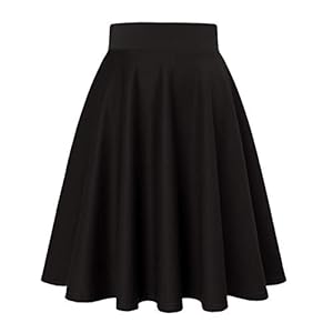 Muadress Basic Mini Rock Solid Blok, rekbare informele rok voor dames en meisjes