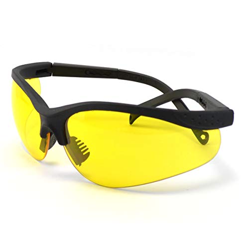 Image of UV Ray Protection Night Vision Improvement Adjustable Safety Glasses with Protective Carrying Case