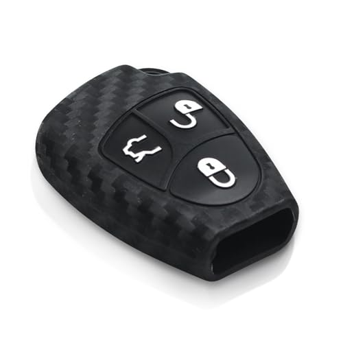 Etui clés télécommande silicone Benz W213 CLK C180 E200 coque - 4
