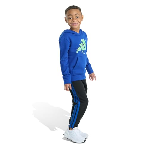adidas Boys 2-piece Long Sleeve Graphic Fleece Pullover & Jogger Set2
