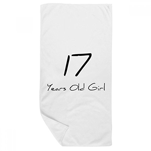 Serviette de bain doux pour fille de 17 ans microfibre