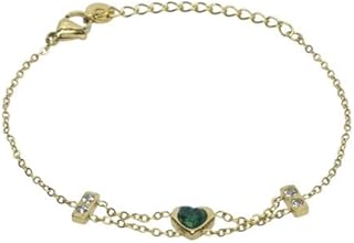 Stainless Steel Bracelet With Heart Design For Girl