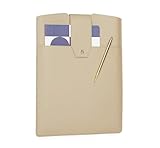 lindsay albanese The Daily Cactus 'Leather' Laptop Clutch (Taupe, 14 Inches)