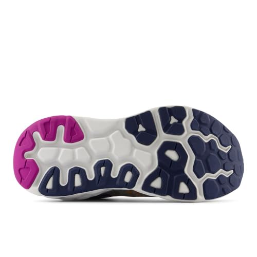 New Balance Women's Fresh Foam X 840 V1 Running Shoe, Grey Matter/Copper/Purple Fuchsia, 11 M