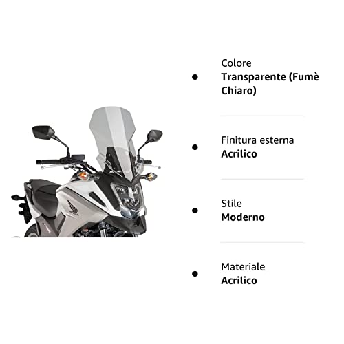 Puig 8910H Cupolino Touring Transparente (Fumè