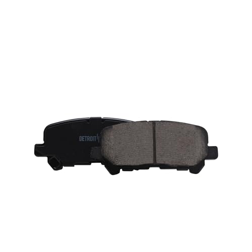 Image of Detroit Axle - Rear Brake Pads for 2011-2017 Honda Odyssey, 2009-2014 Pilot, 2007-2013 MDX, 2010-2013 ZDX, Ceramic Brake Pads w /Hardware Replacement