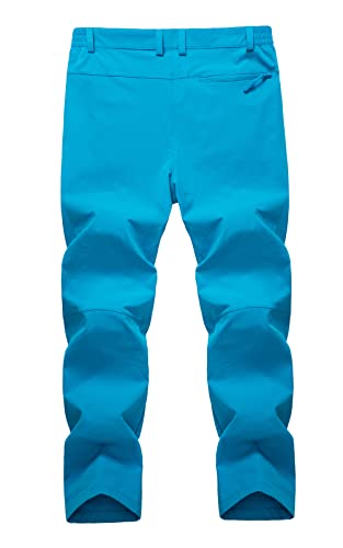 Tacvasen Men's Hiking Pants Water Resistant Work Pants Lightweight Quick Dry Outdoor Pants White Mens Stretch Golf Pants, 38 #TOP4