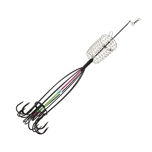 JOINPAYA 1Pc Fishing Bait Cage Lightweight Portable Fishing Cage for Easy Use Durable Material for Fishing Trips Bait Holding Convenient Fishing Tackle