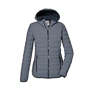 G.I.G.A. DX dames Gewatteerd jack/overgangsjack met capuchon GS 65 WMN QLTD JCKT, stein, 42, 43050-000