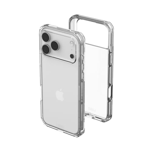 Image of Urban Armor Gear UAG Plyo Rugged Lightweight Slim Shockproof Clear Protective Case /Cover Designed for iPhone 17 Pro Max (2025) (Wireless Charging Compatible) - Ice