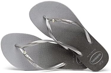 Havaianas Slim Prism Flip Flop Sandal Ice Grey 35/36 Brazil (US Men's 4/5, Women's 5/6) M | Image 3