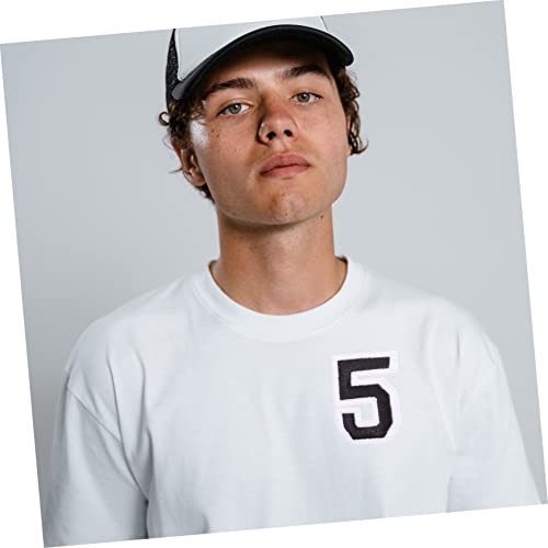 WESIEVYA 4juegos Pegatinas Adhesivas De Números Para Camisetas Deportivas De Números Decoración Para Ropa y Accesorios - imagen 7