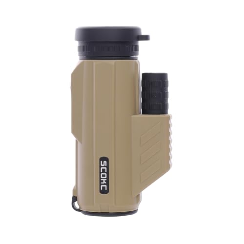 SCOKC-Waterproof-Monocular-Telescope-Lightweight-with-Travel-Bag-Compact-10X-12X-Magnification-Wide-Field-of-View-for-Bird-Watching-Hunting-Hiking-Camping