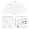Pandalein Damen Blumen Clutch Seide Abendtasche Brauttasche Kleidertasche Handtasche mit Perlen Henkel Kette für Hochzeit Wedding Prom Party #4