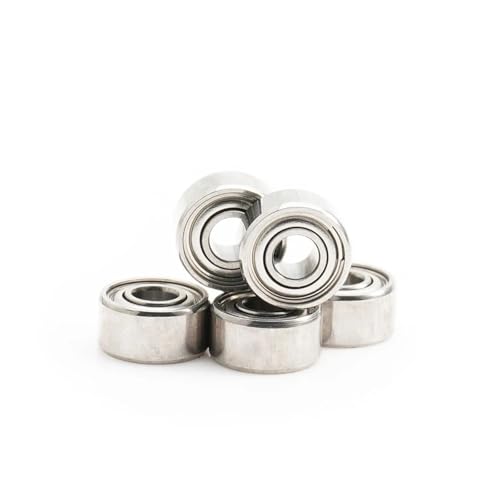 Cojinete MR52ZZ de 2x5x2,5 mm L-520ZZ de acero templado con rodadura suave de alta fidelidad 5