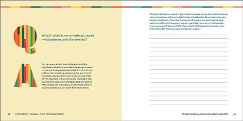 Polyamory Journal: A Relationship Book: Prompts and Practices for Navigating Non-Monogamy