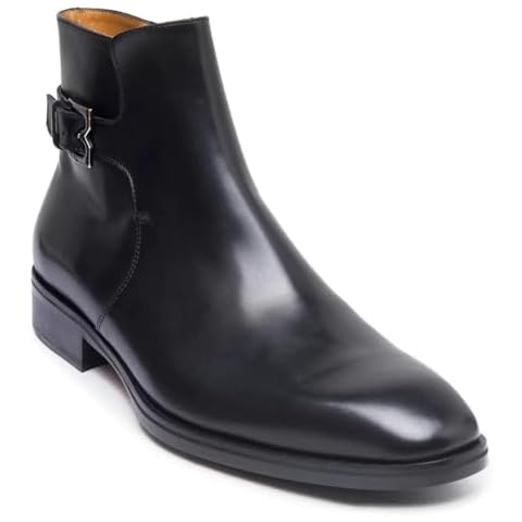 Bruno Magli mens Angiolini Dress Boots Black 9.5 Cover